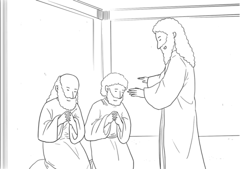 Acts 13 1 3 Paul  The First Missionary Journey Coloring Page